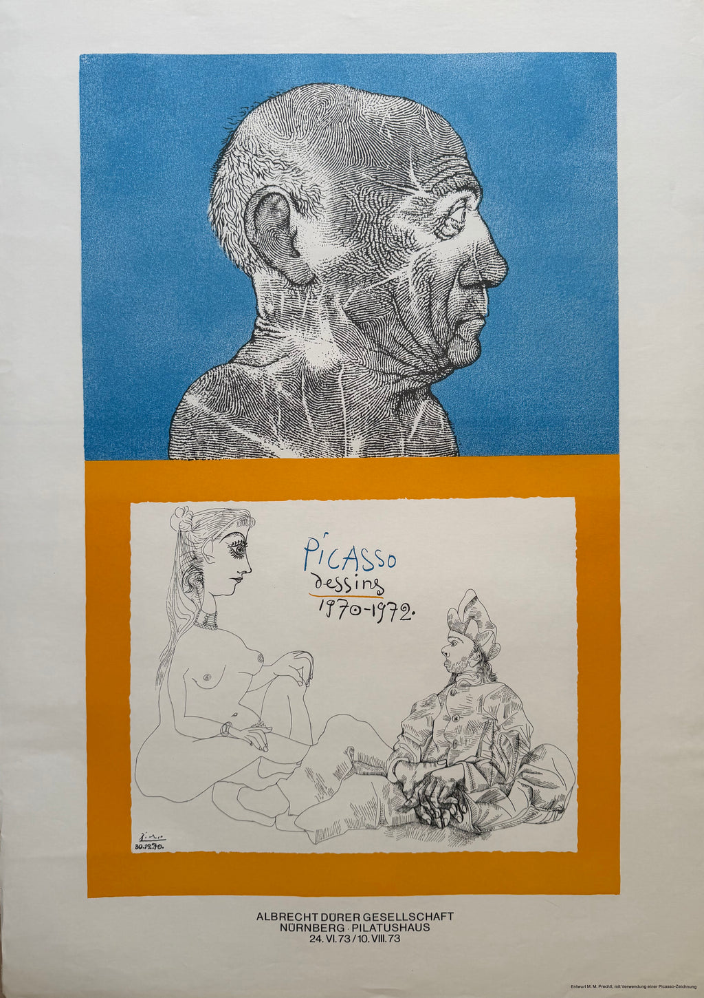 Michael Mathias Prechtl (1926–2003), Picasso: Dessins 1970–1972
