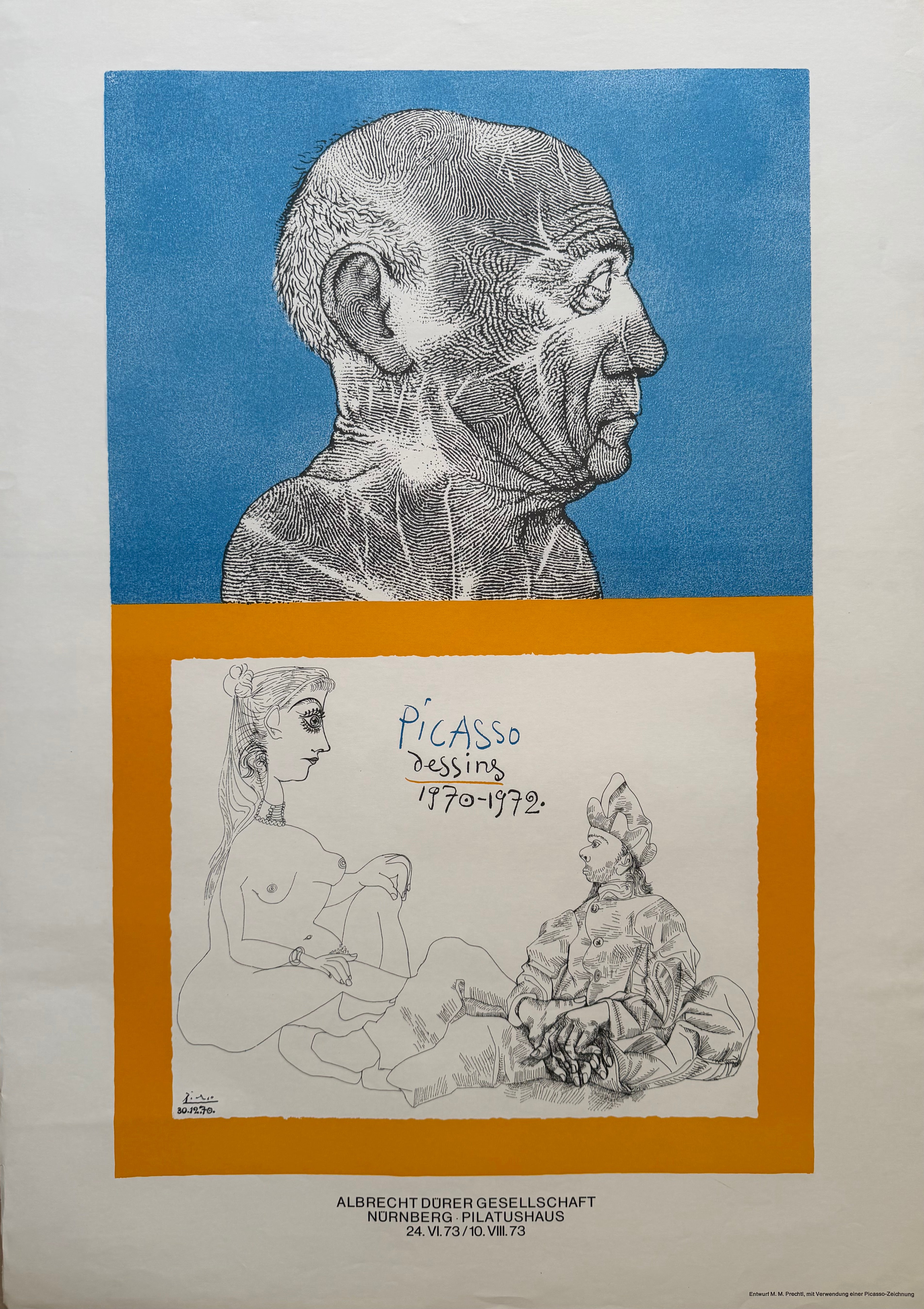 Michael Mathias Prechtl (1926–2003), Picasso: Dessins 1970–1972