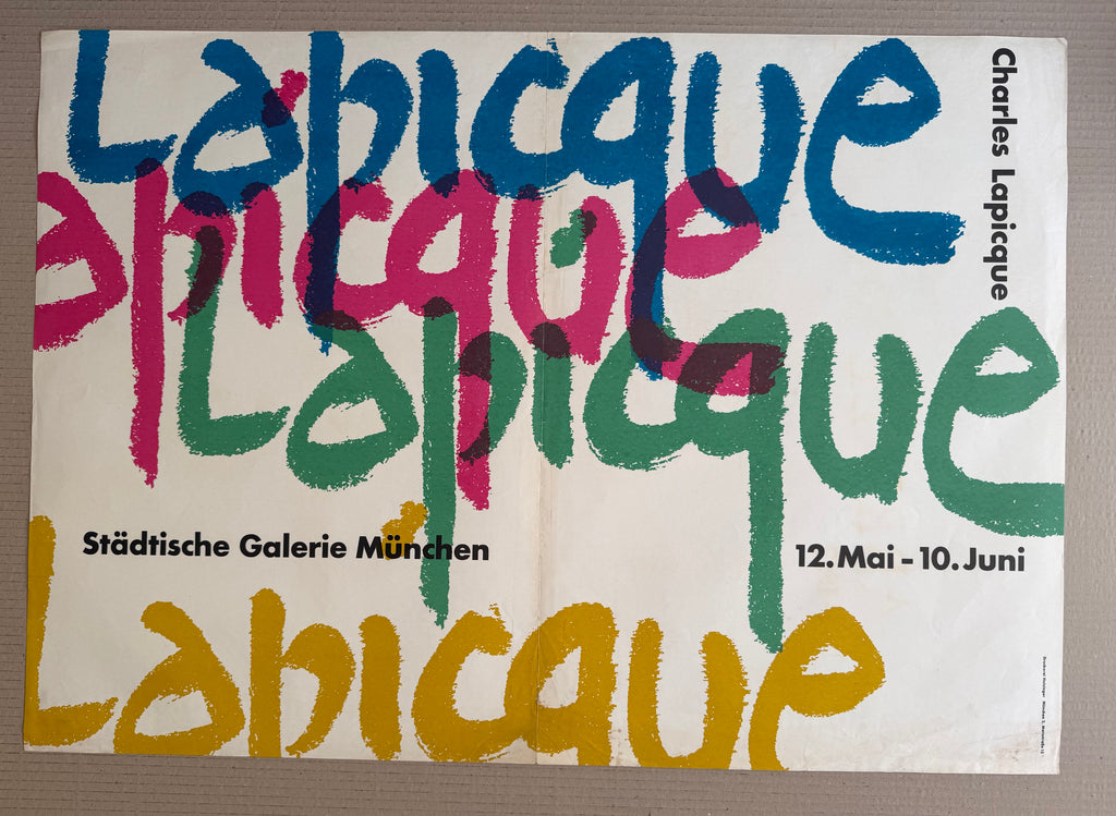 Charles Lapicque (1898–1988), Städtische Galerie München, 1962