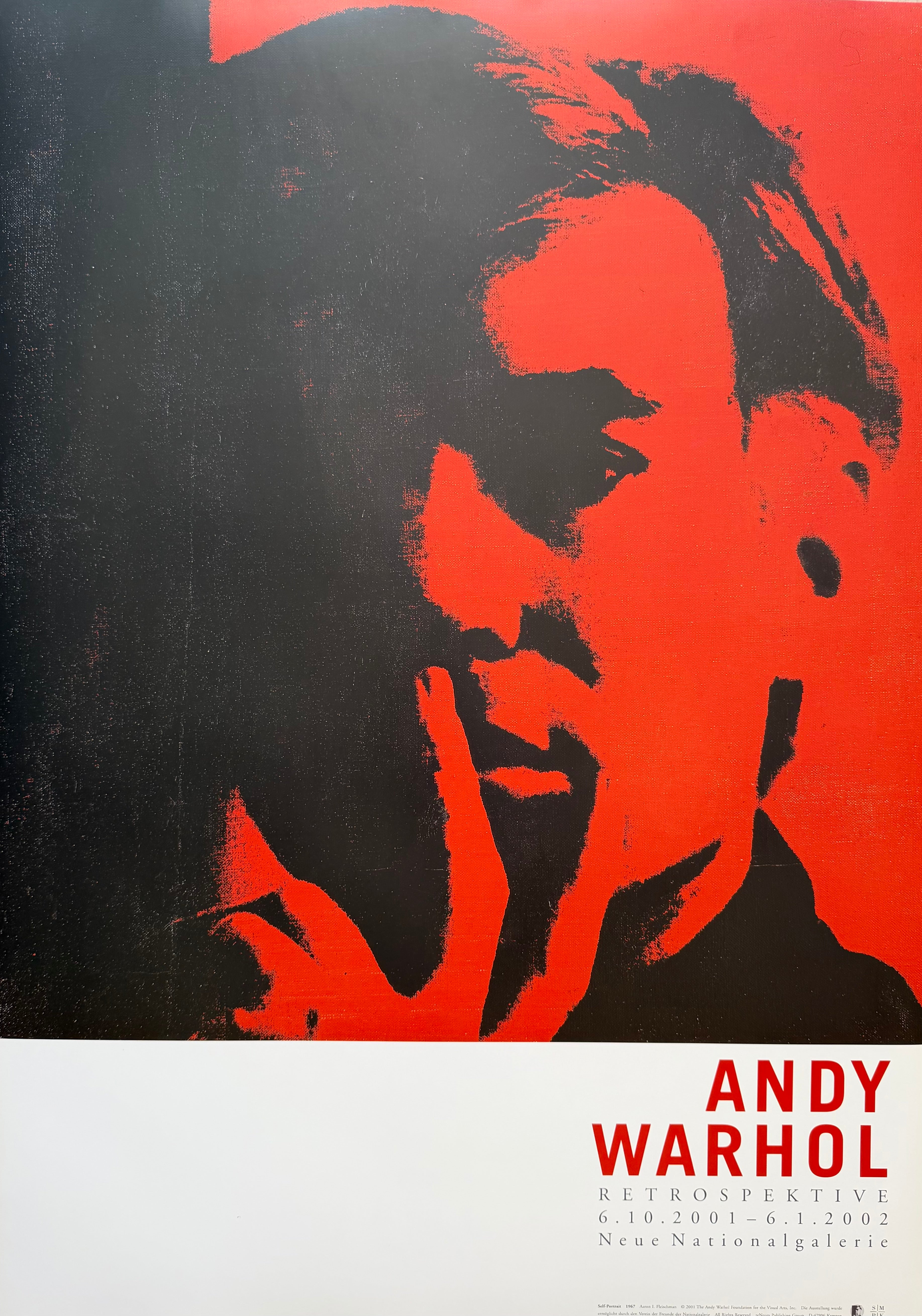 Andy Warhol (1928-1987), Self-Potrait, 1967, copyright  2001 The Andy Warhol  Foundation for the Visual Arts, Inc