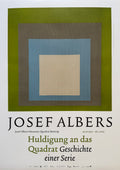 Josef Albers (1888–1976), Study for Homage to the Square: Vernal, 1957, Exhibition Poster, 2022