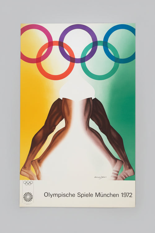Allen Jones, Munich 1972 Olympic Games, Vintage Poster