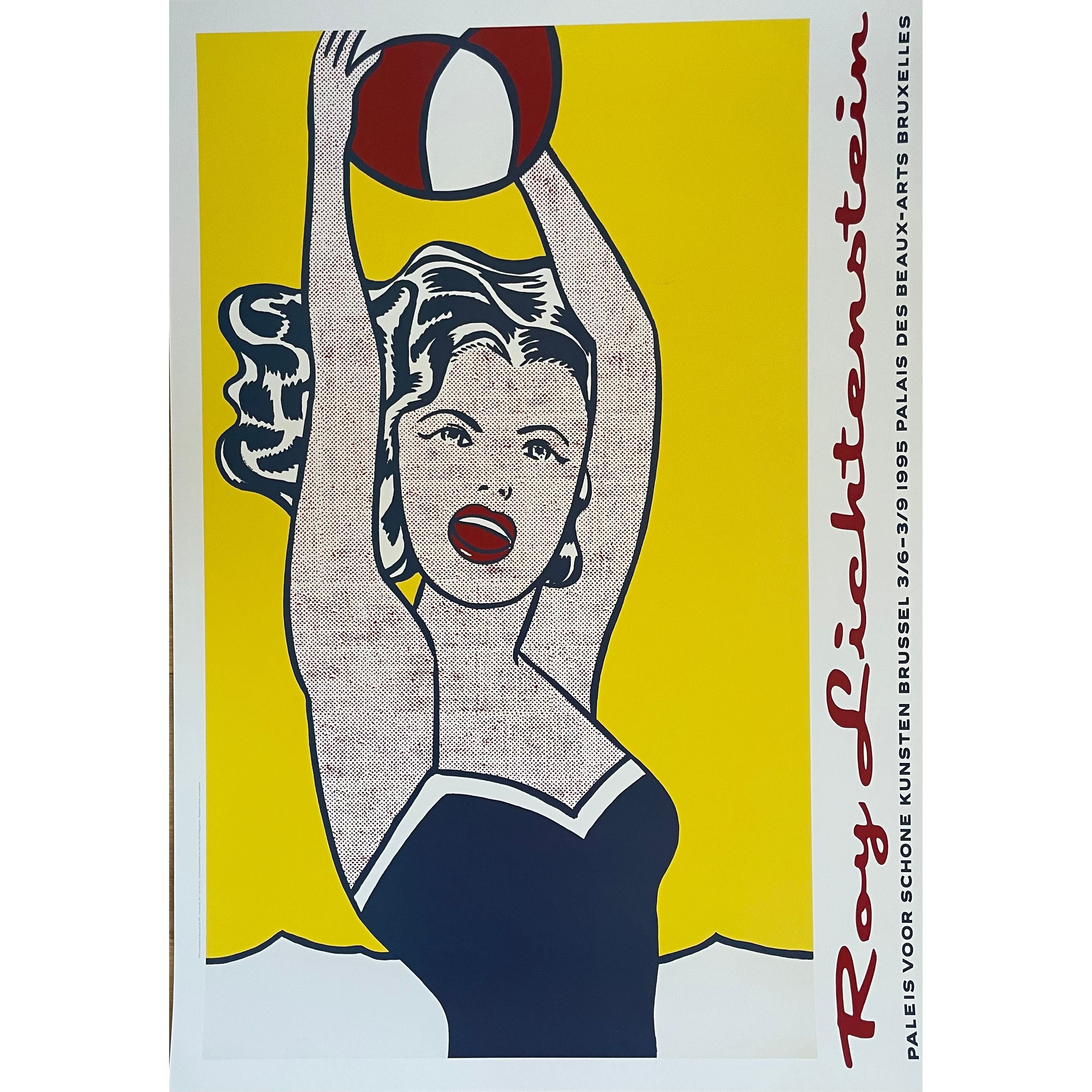 Roy Lichtenstein (1923-1997), Girl  with Ball, 1961, copyright Roy Lichtenstein&Sabam Brussels 1995
