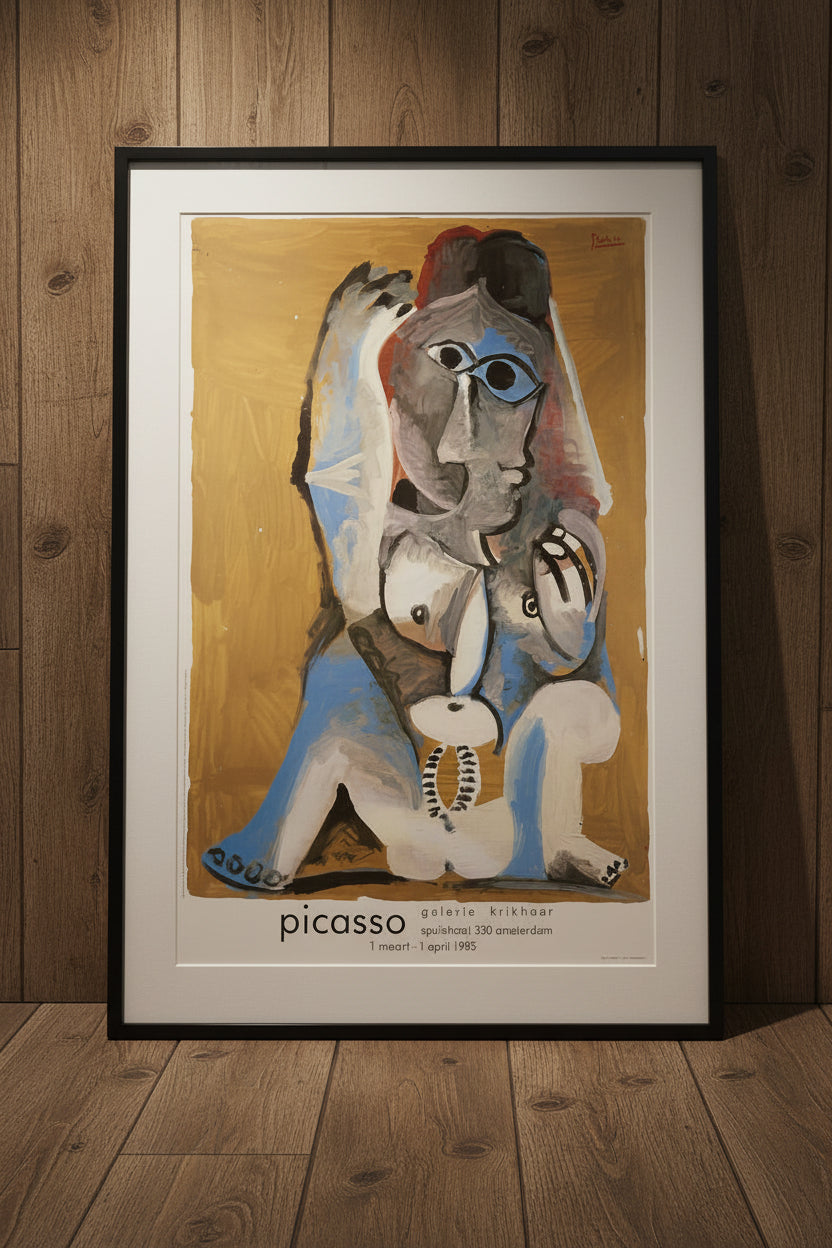 Pablo Picasso (1881-1973), Femme accroupie 1969, copyright Pablo Picasso c/o Beeldrecht Amsterdam 1985