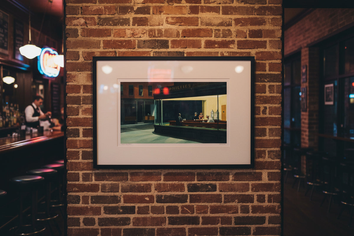 Edward Hopper (1882-1967), Nighthawks, 1942, Copyright The Art Institute of Chicago IL USA