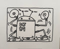 Keith Haring (1958-1990), DJ 84, 1983, copyright Keith Haring Foundation