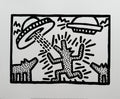 Keith Haring (1958-1990), Untitled, 1982 (Dogs with UFO's), copyright Keith Haring Foundation