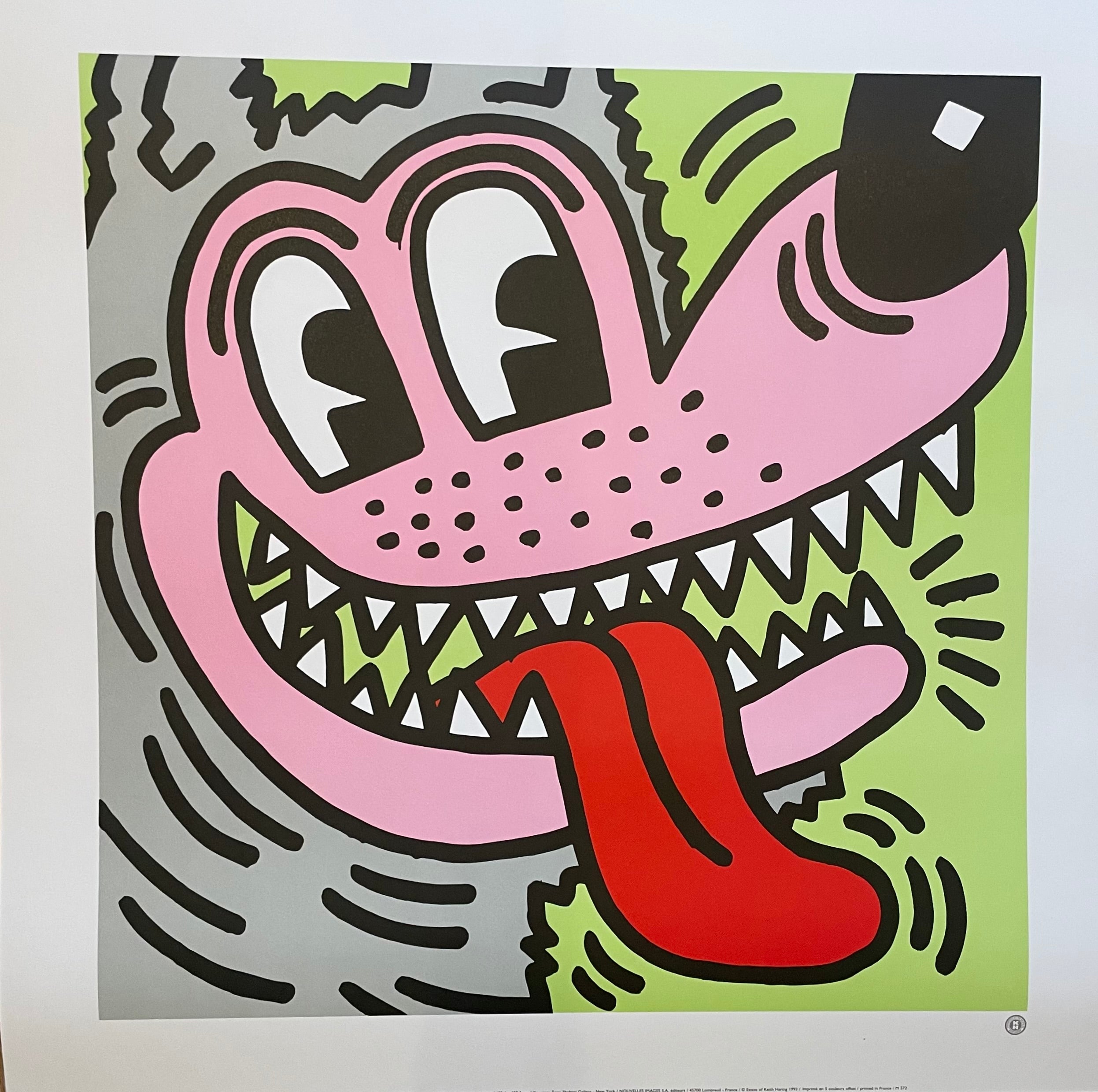 Keith Haring (1958-1990), Big Bad Wolf, 1984