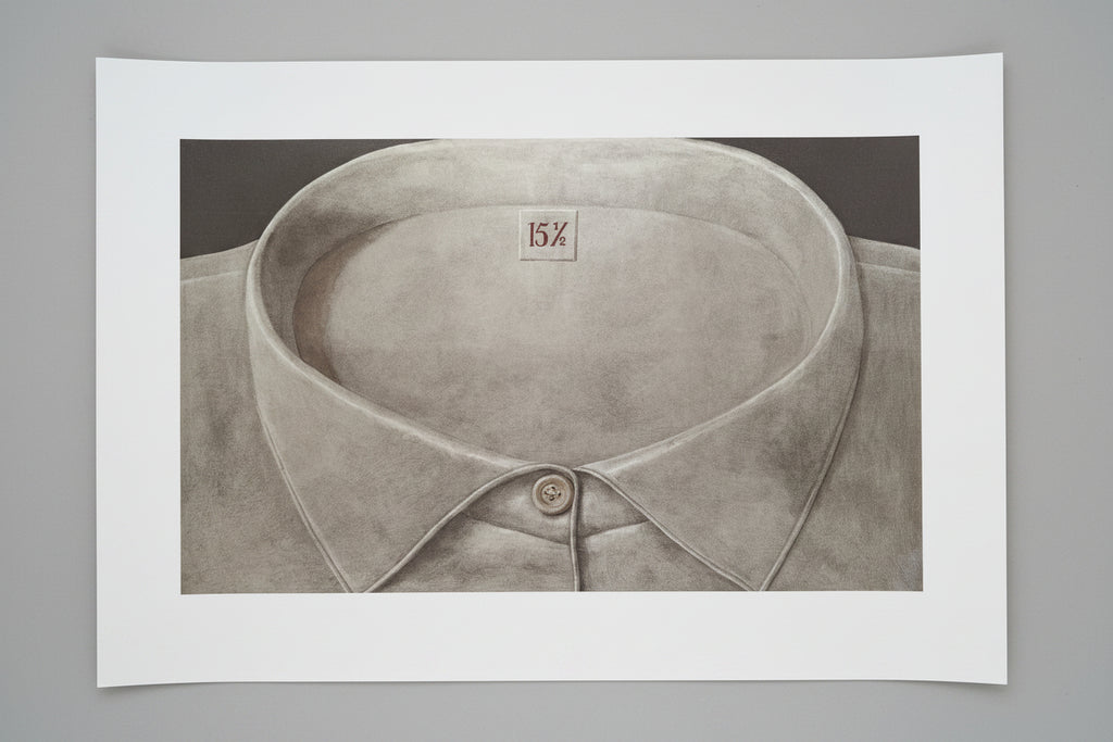 Domenico Gnoli (1933-1970), Girocollo 15 1/2, 1966, copyright Marzia Gnoli, 1994