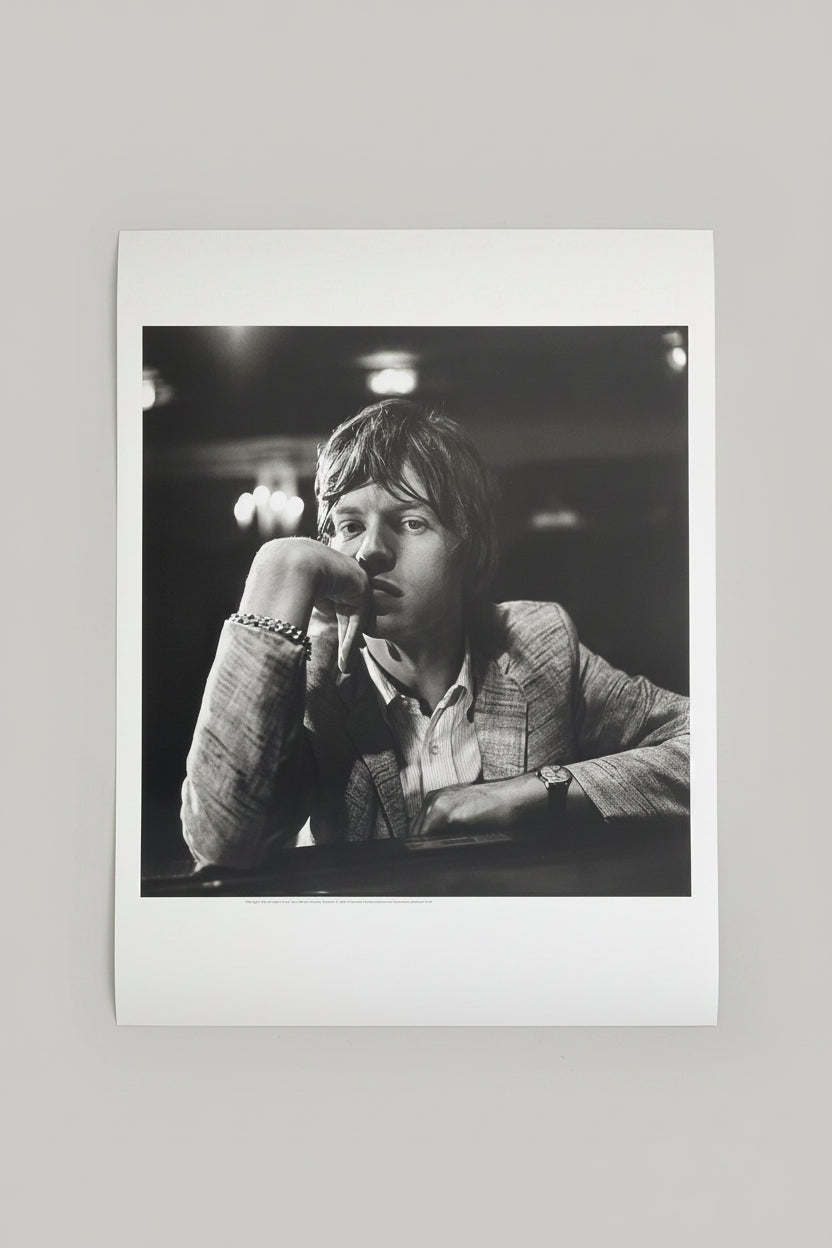 Nico Van Der Stam (1925-2000), Mick Jager, 1964, Copyright Nico Van Der Stam/Mai,
