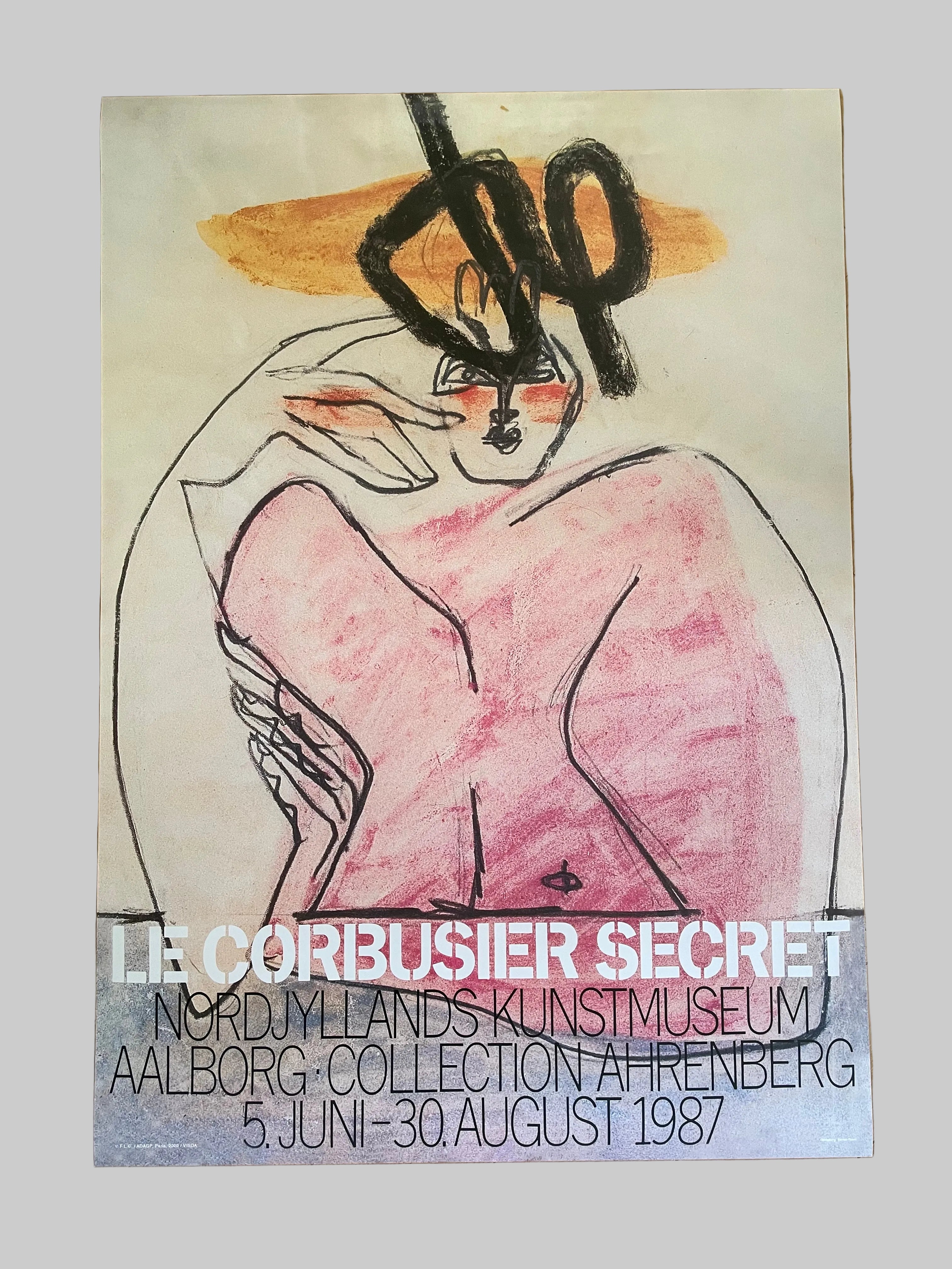 Le Corbusier (1887–1965), Secret 1987, copyright F.L.C./ADAGP, Paris , 2020/VISDA