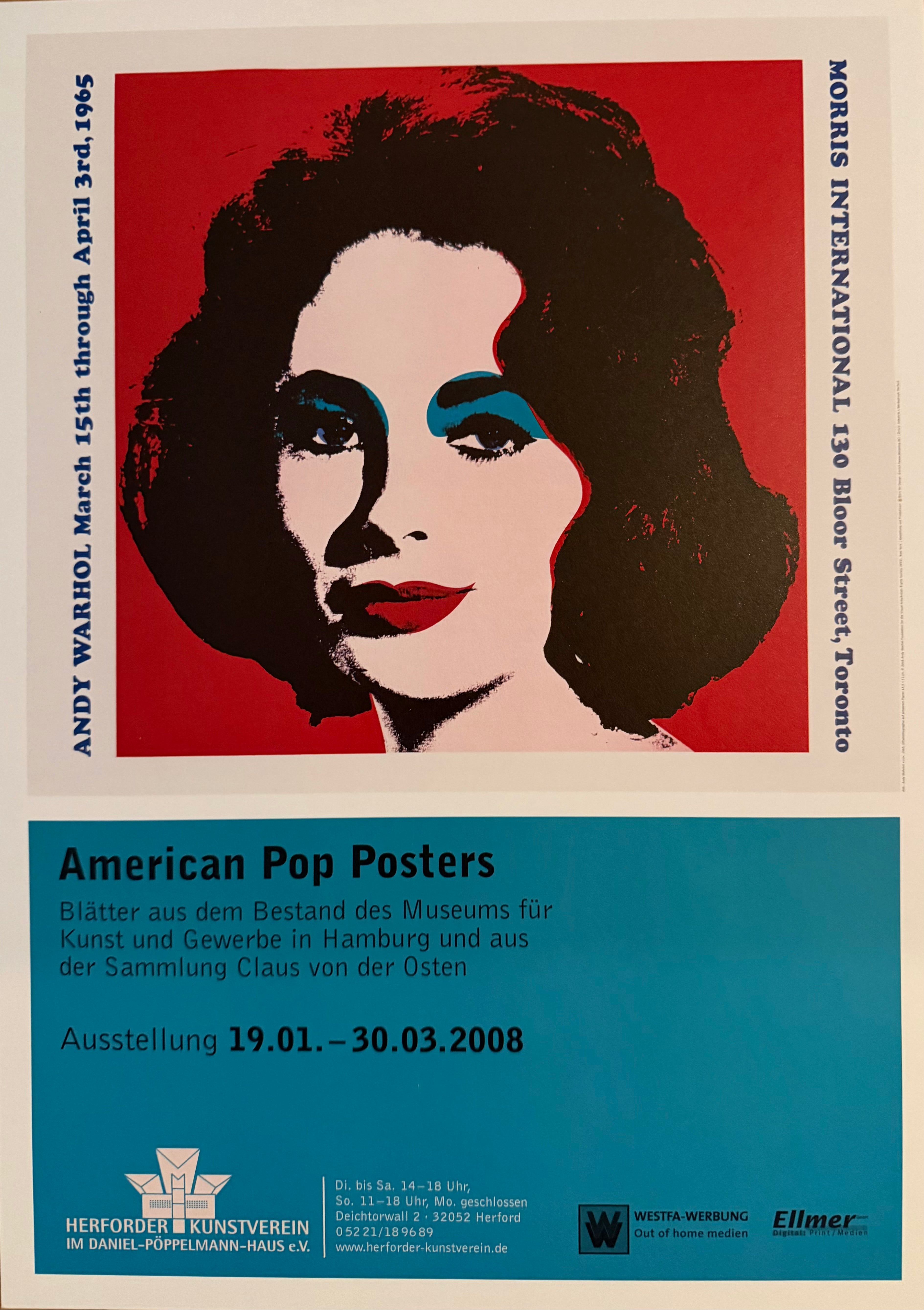 Andy Warhol (1928-1987), Liz, 1965, copyright 2008