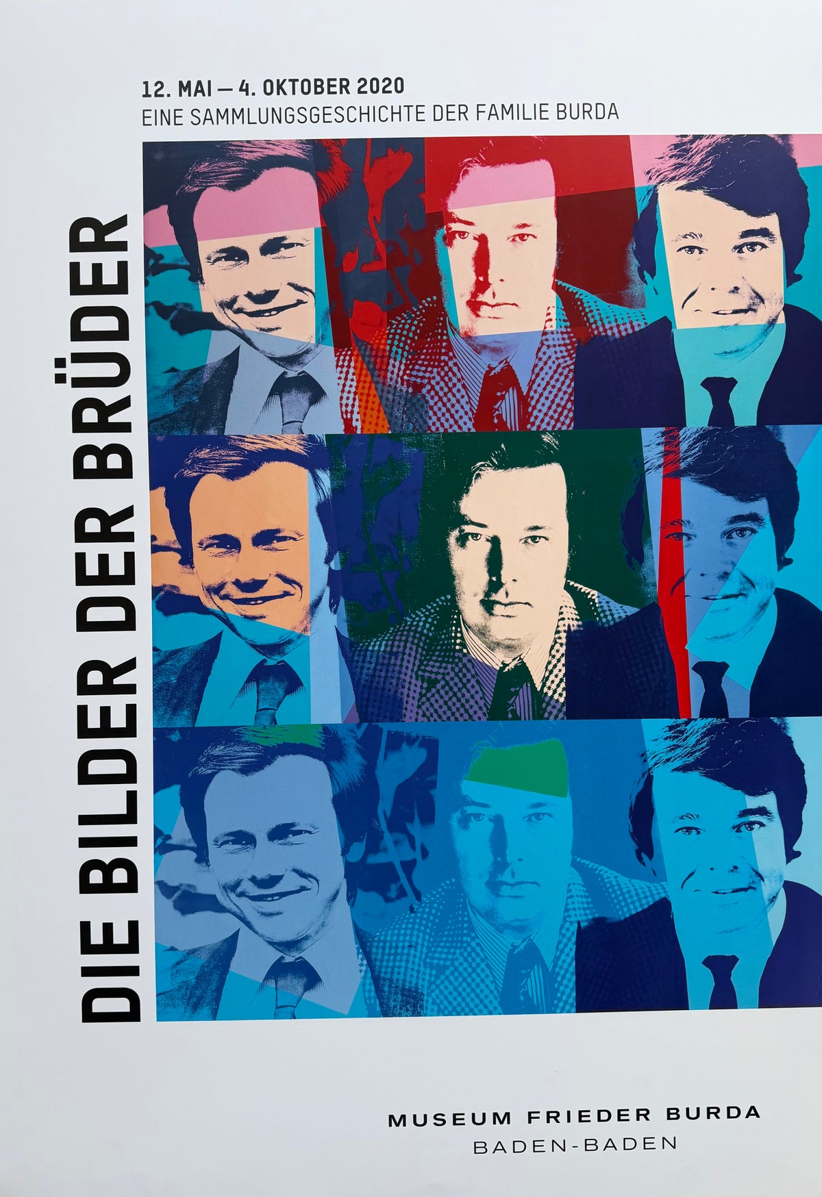Andy Warhol (1928-1987), The Three Gentlemen (Details), 1982 copyright The Andy Warhol  Foundation for the Visual Arts, Inc