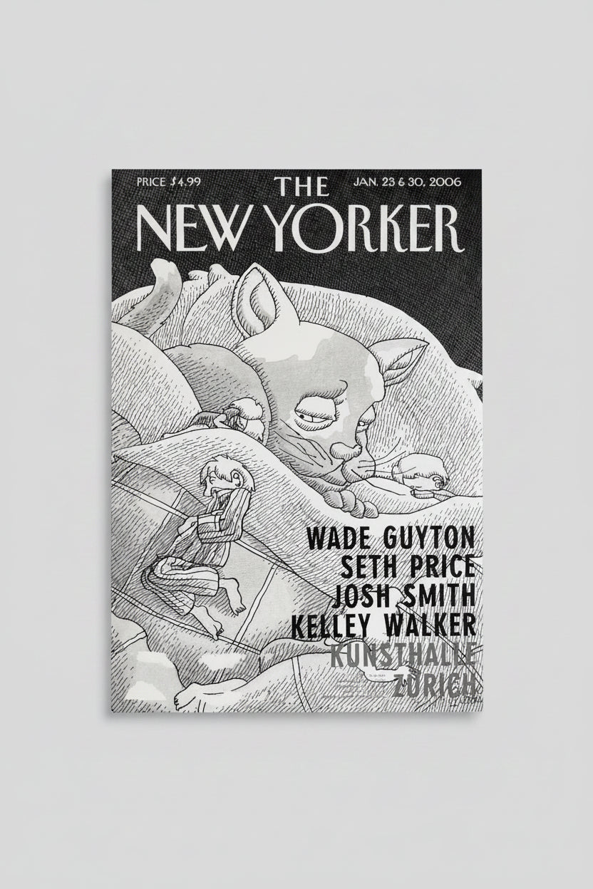 Wade Guyton,  Seth Price, Josh Smith, Kelly Walker, The New Yorker, Kunsthalle Zurich, 2006