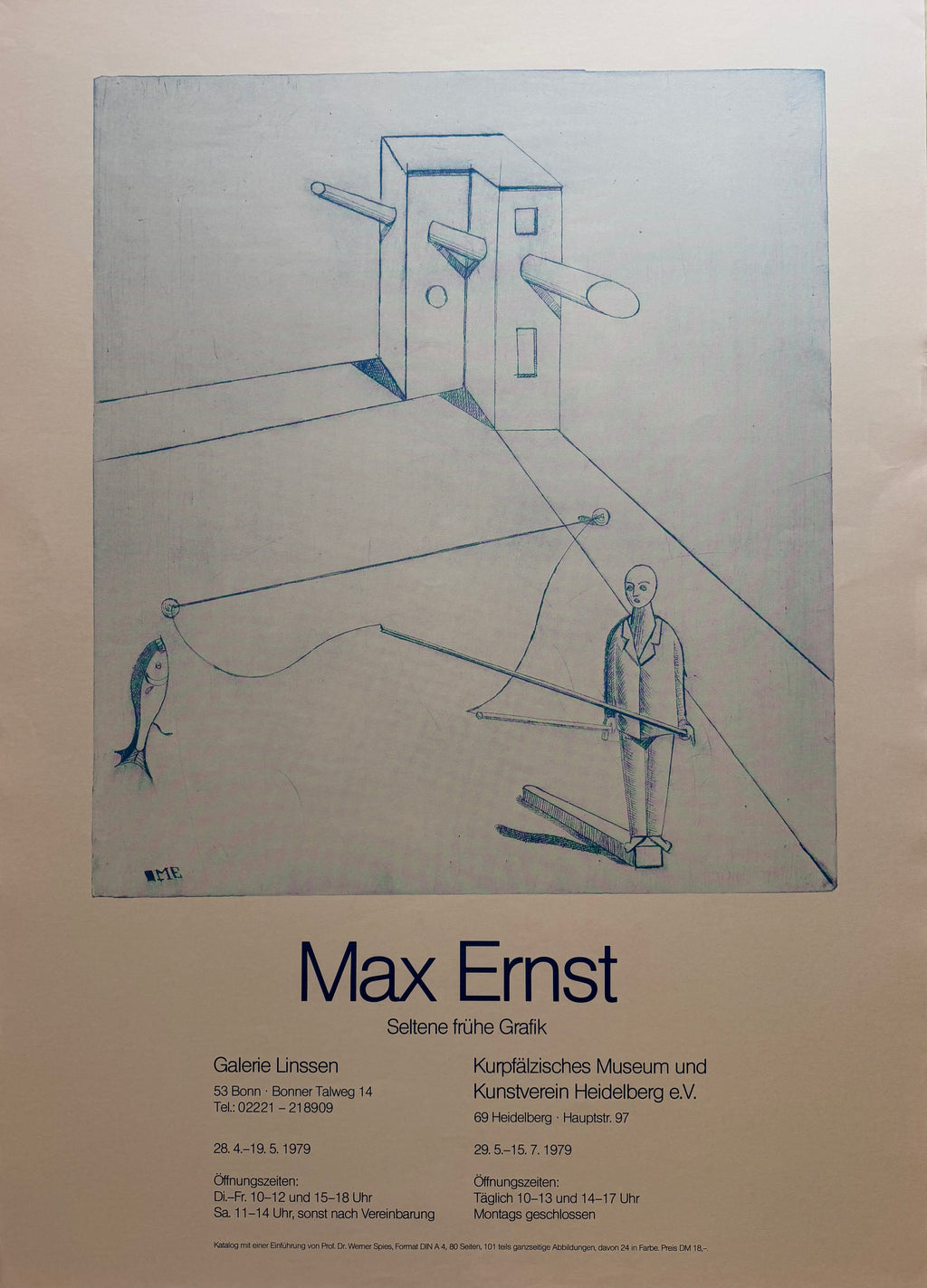 Max Ernst (1891–1976), Galerie Linssen Bonn, 1979