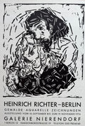 Heinrich Richter (1920–2007), Pärchen, Galerie Nierendorf Berlin, 1974