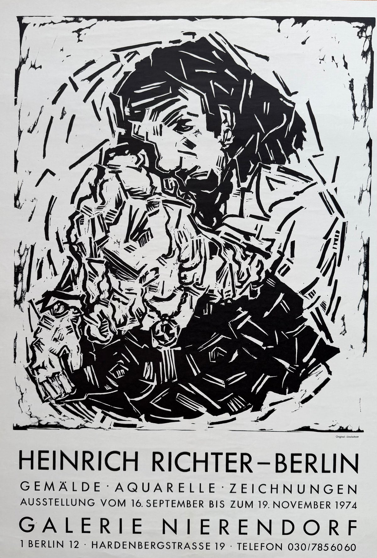 Heinrich Richter (1920–2007), Pärchen, Galerie Nierendorf Berlin, 1974