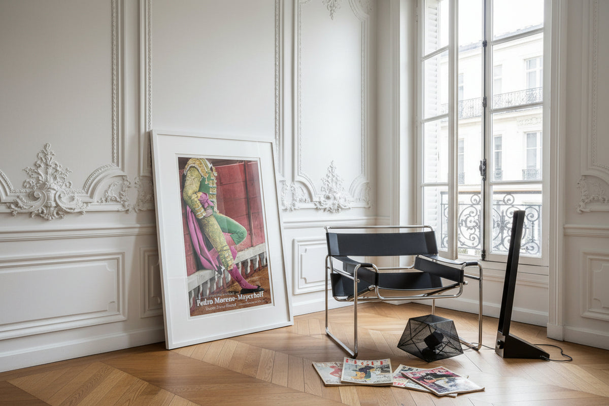 Pedro Moreno-Meyerhoff, Exhibition Poster 2012, Printed in France
