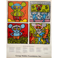 Keith Haring (1958-1990), "Keith and Andy and Andy Mouse", 1986