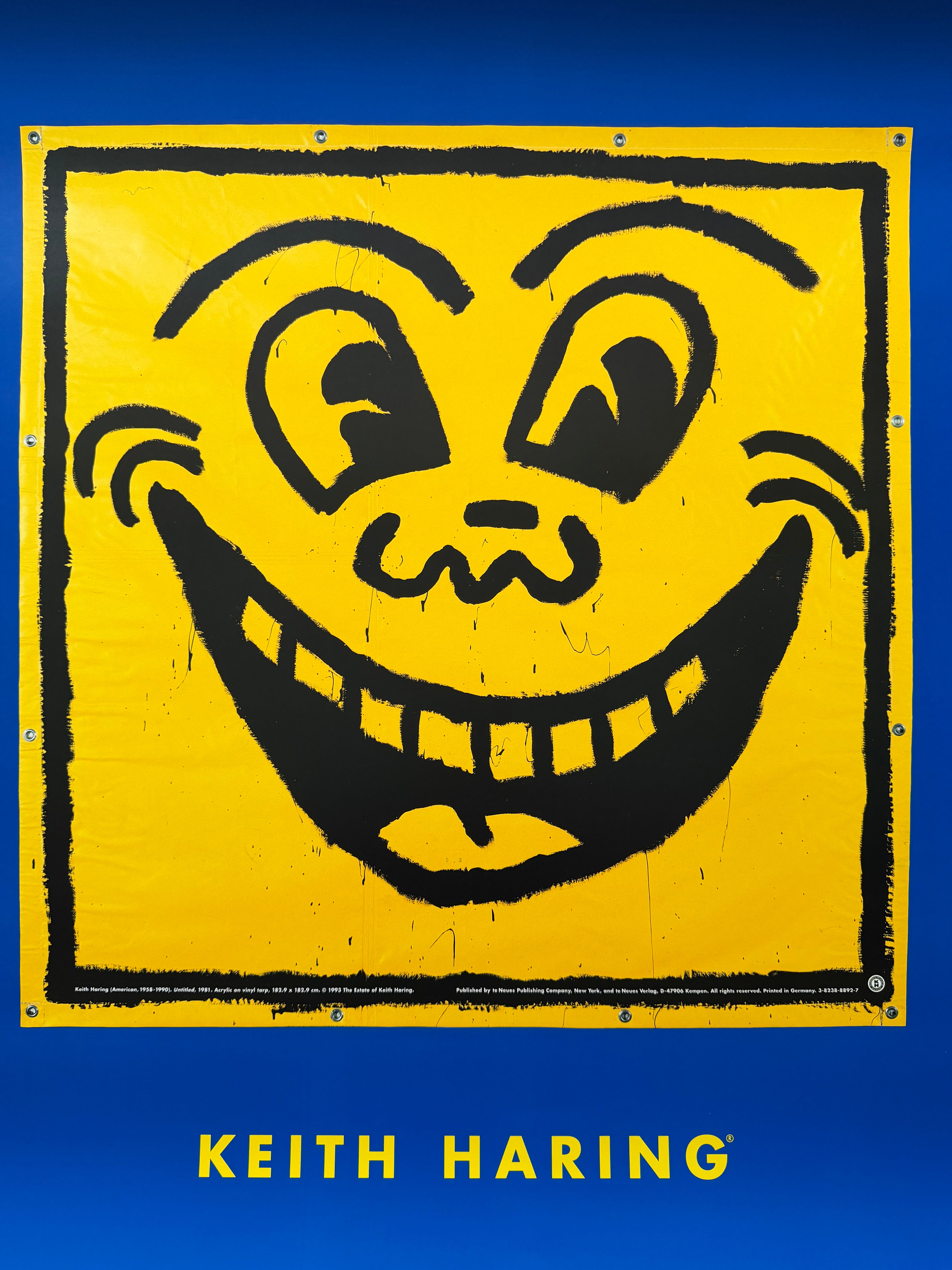 Keith Haring (1958-1990),  Untitled, 1981, copyright 1993