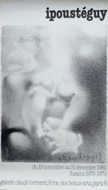 Jean Ipoustéguy (1920–2006), I.M. Lion, 1981, Exhibition Poster