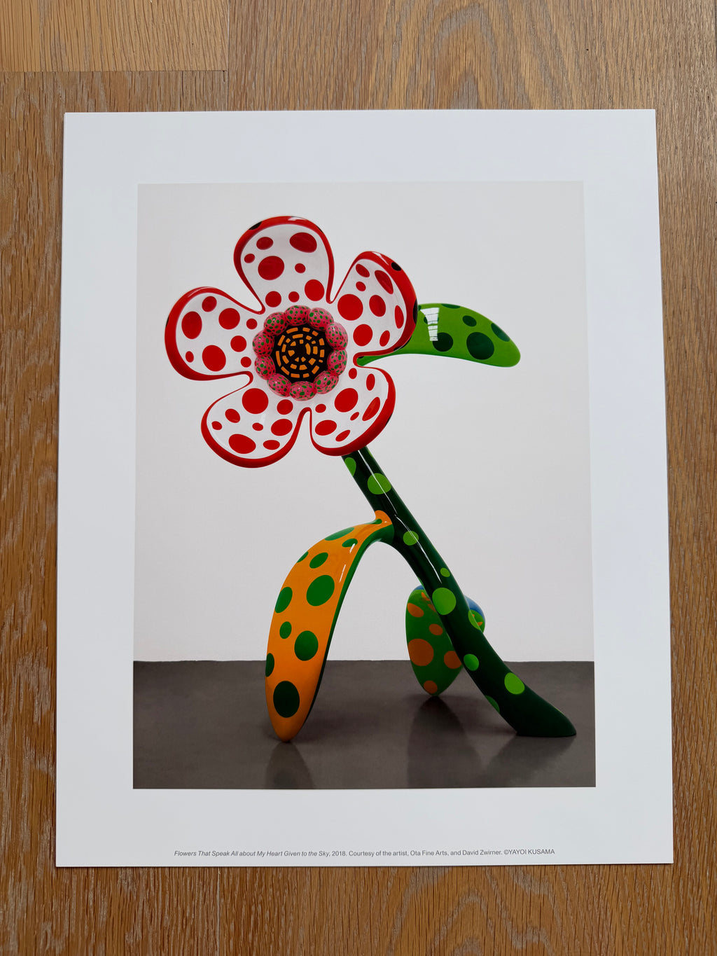 Yayoi Kusama (1929-2026), Flowers That Speak All about My Heart Given to the Sky, 2018