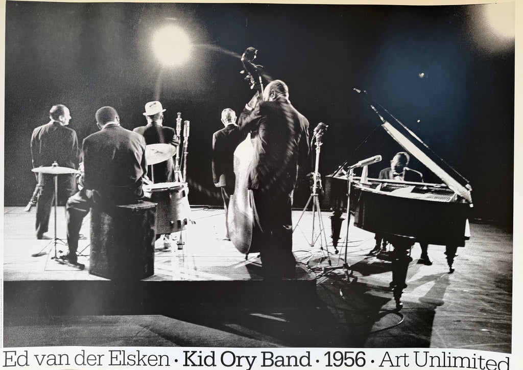 Ed van der Elsken (1925–1990), Kid Ory Band, 1956, copyright Ed van der Elsken 1990