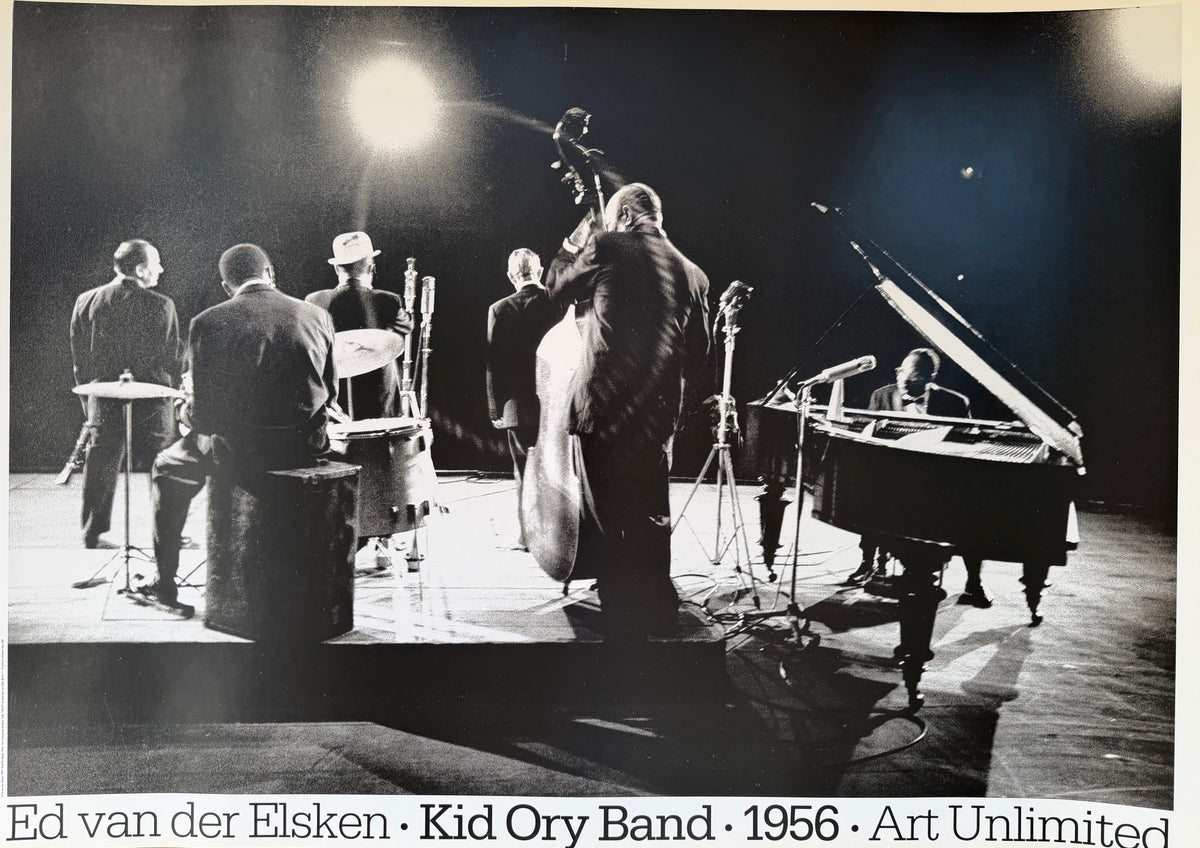 Ed van der Elsken (1925–1990), Kid Ory Band, 1956, copyright Ed van der Elsken 1990