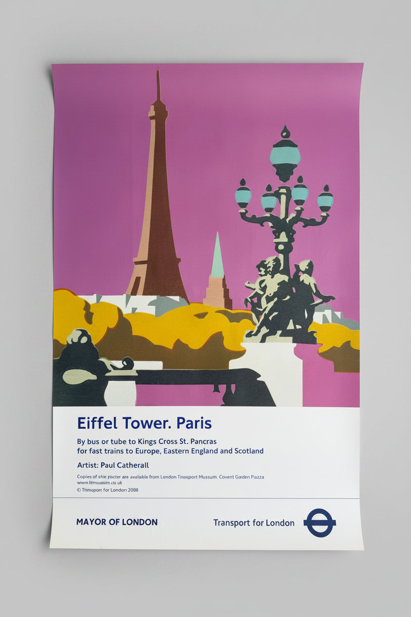 Paul Catherall, Eiffel Tower, Paris, Copyright TfL 2008