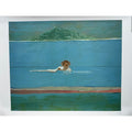 Gideon Appah, Swimmer (2023), numbered 12/75 and hand-signed by the artist