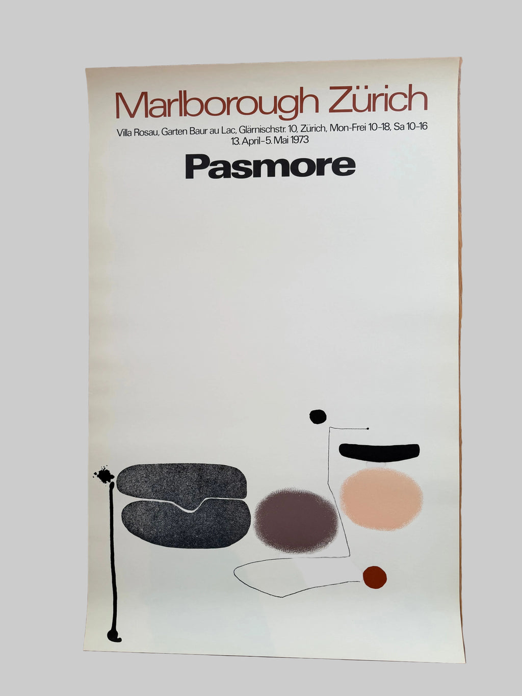 Victor Pasmore (1908-1998),  Marlborough Zürich, 1973