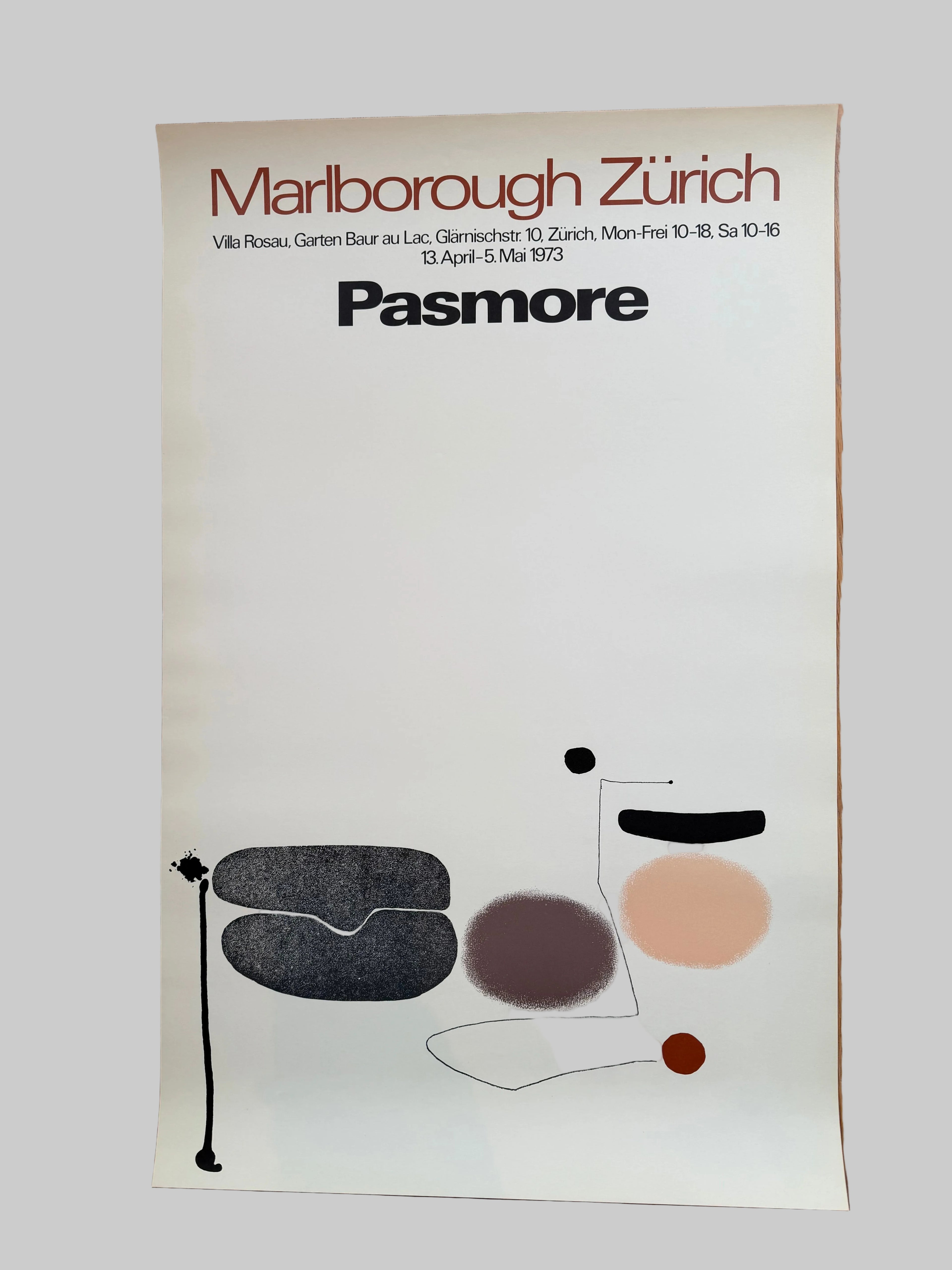 Victor Pasmore (1908-1998),  Marlborough Zürich, 1973