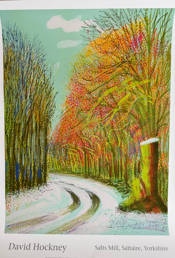 David Hockney (1937-2026), 8th January 2011 (The Arrival of Spring), copyright David Hockney