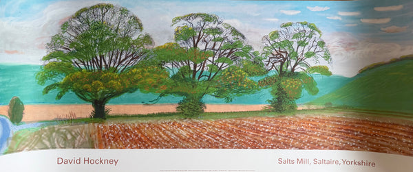 David Hockney (1937-2026), Autumn Trees Near Thixendale, 2008 copyright David Hockney