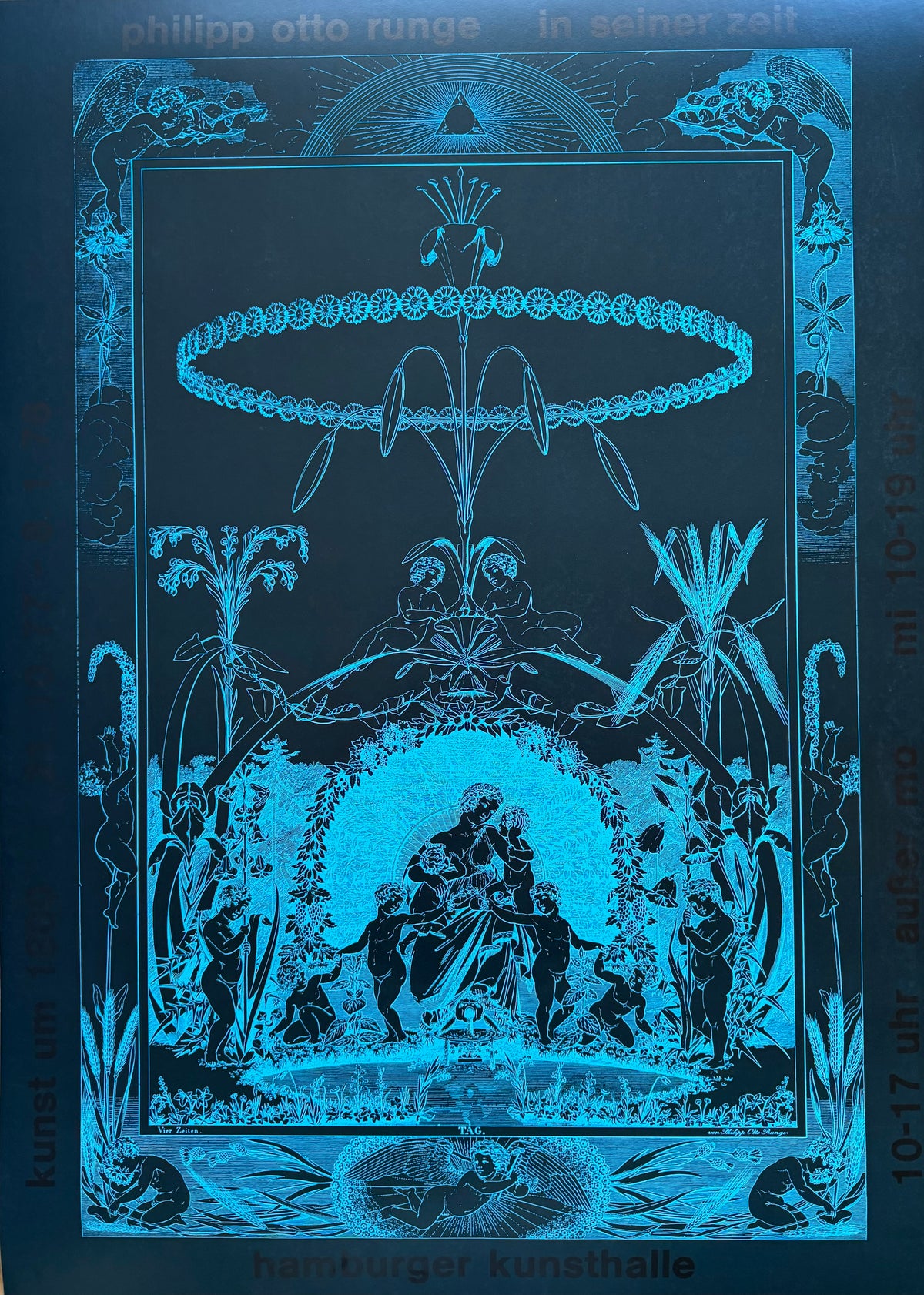 Almir Mavignier (1925–2018), Philipp Otto Runge und seine Zeit, Tageszeiten: Tag, Kunsthalle Hamburg, 1977,