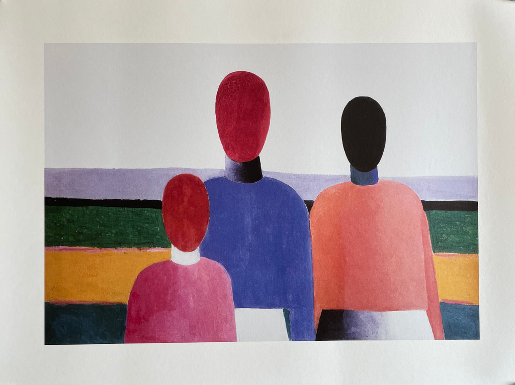 Kazimir Severinovich Malevich (1878-1935), Three Female Figures