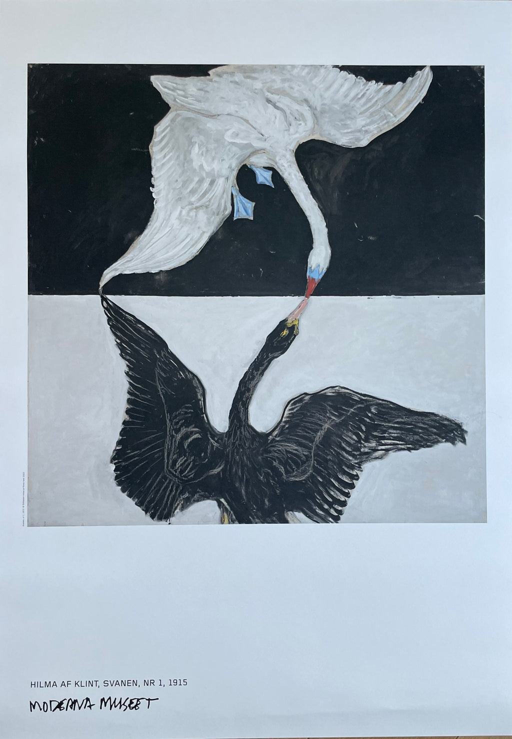 Hilma af Klint – Svanen Nr 1, 1915 | Exhibition Poster