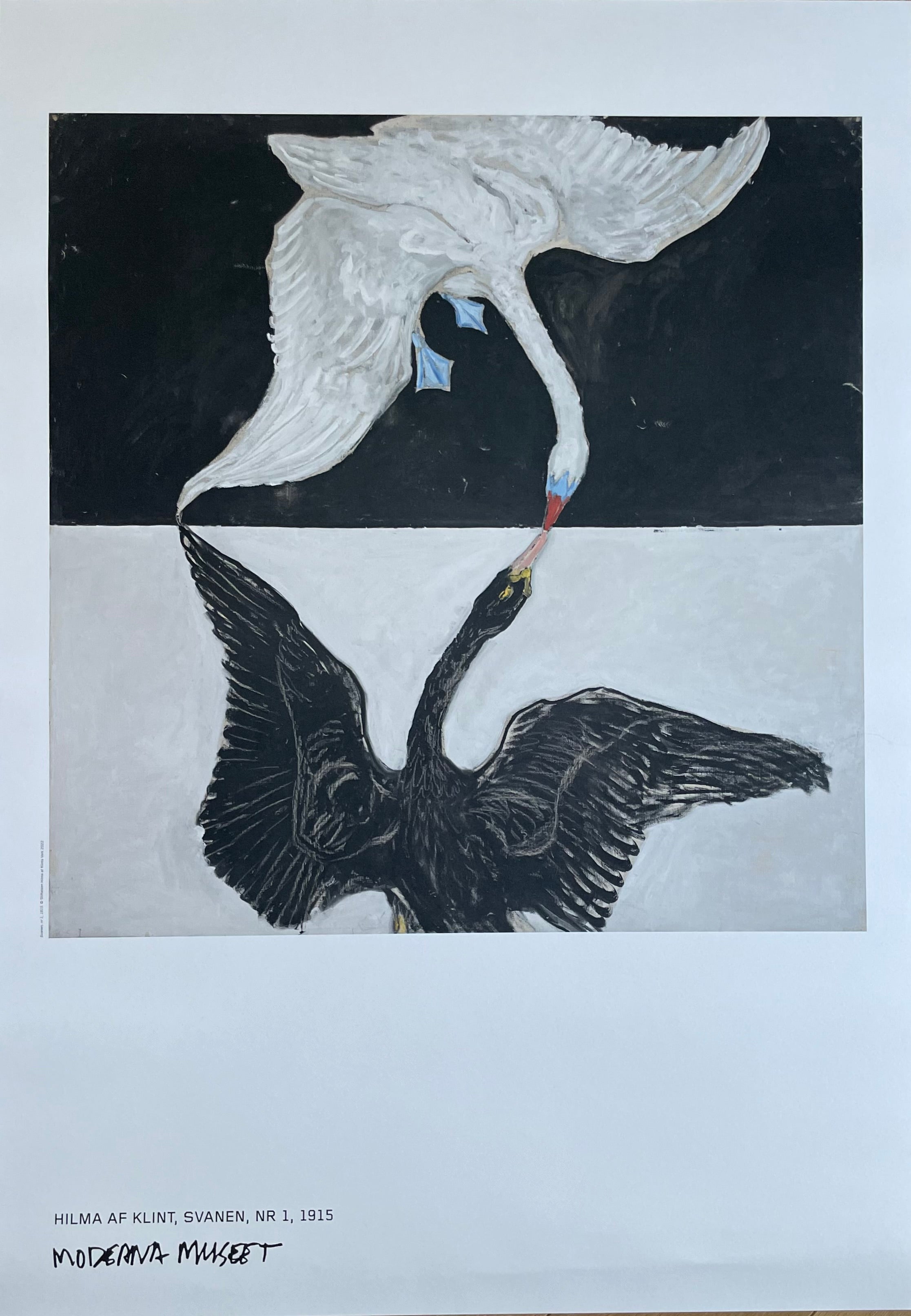Hilma af Klint – Svanen Nr 1, 1915 | Exhibition Poster