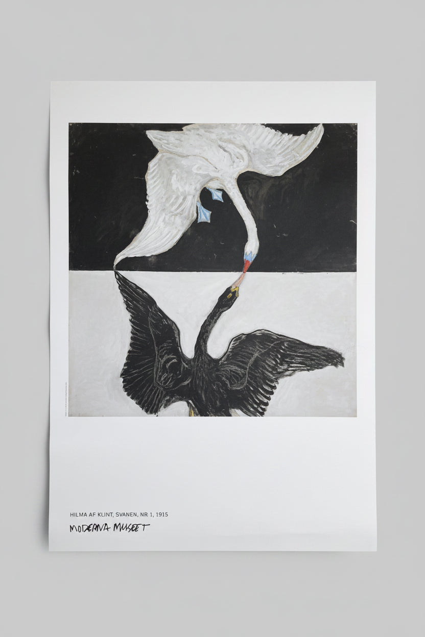 Hilma af Klint – Svanen Nr 1, 1915 | Exhibition Poster