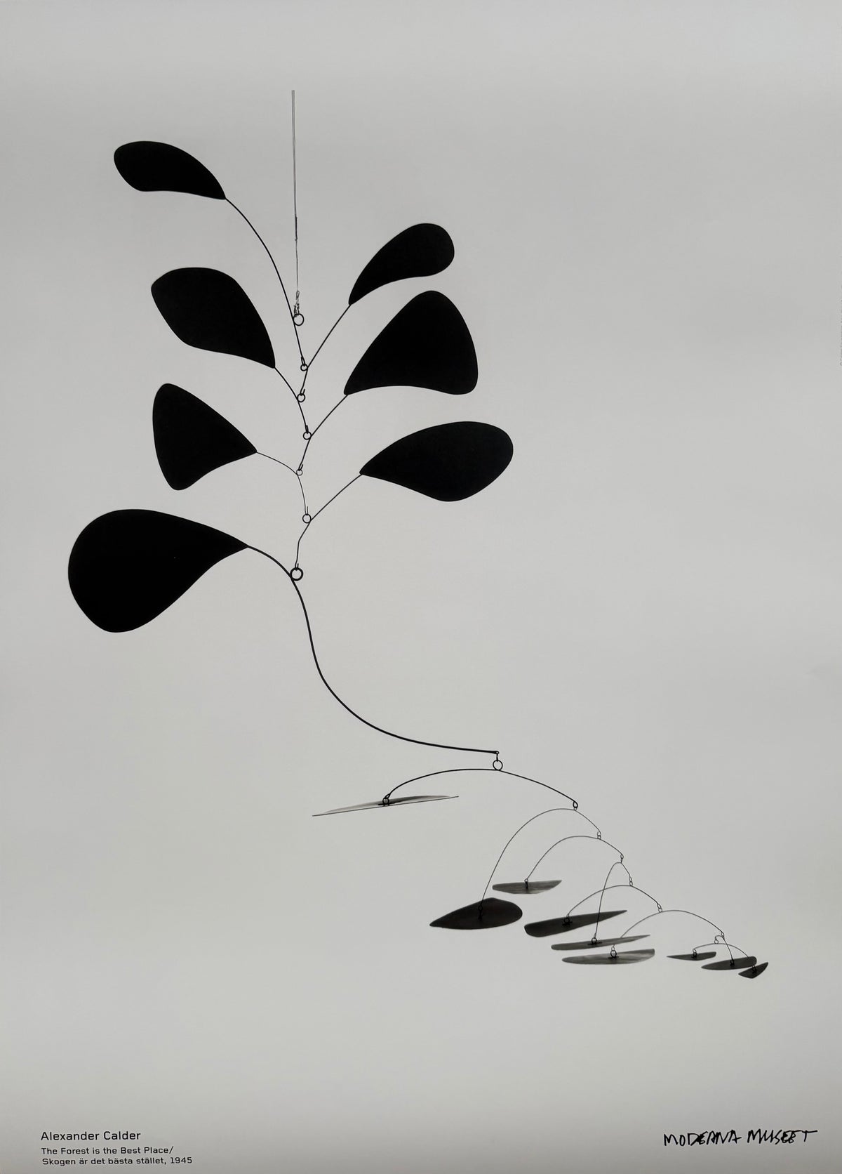 Alexander Calder (1898-1976), Skogen är det bästa stället, 1945, copyright  Calder Foundation, New York/ARS, 2015