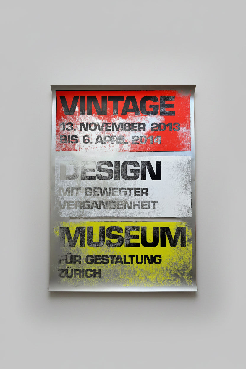 Ralph Schraivogel, Vintage Design Mit Bewegter Verleidingenheit, 2013