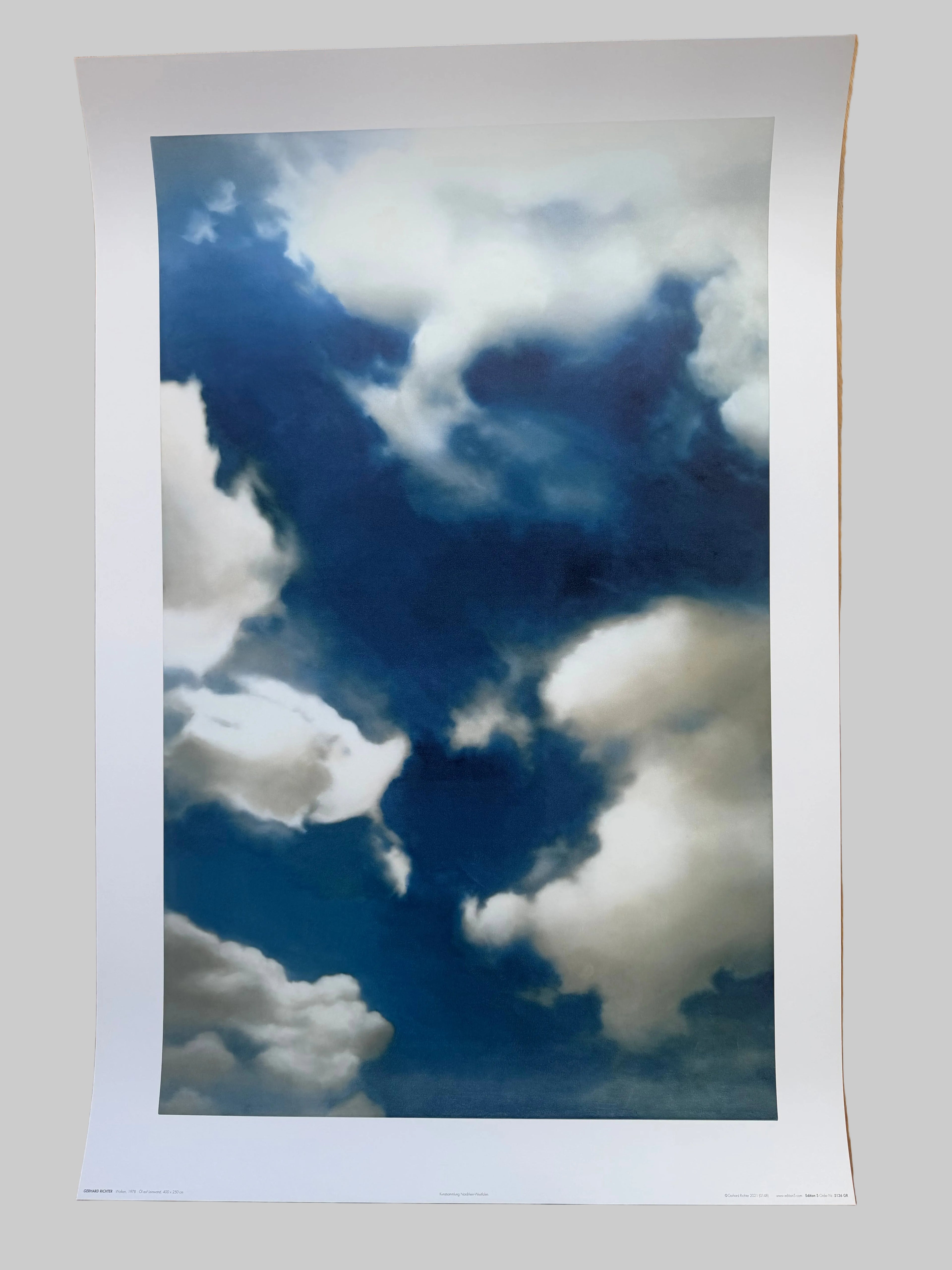 Gerhard Richter, Wolken, 1978, copyright Gerhard Richter 2021