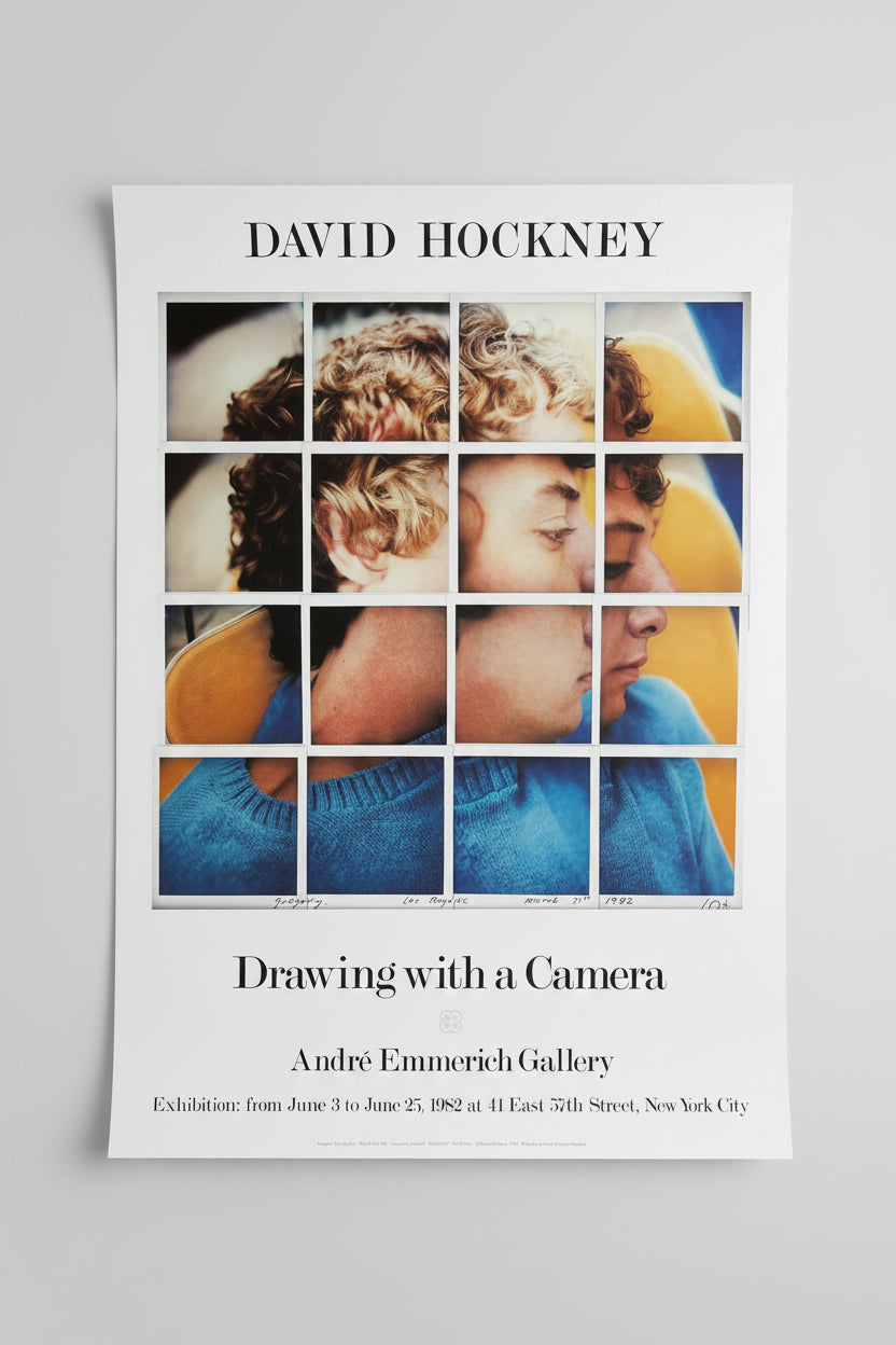 David Hockney (1937-2026), Drawing With a Camera - Andre Emmerich Gallery, 1982