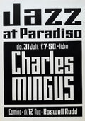 Jazz at Paradiso, July 1975, Charles Mingus, Vintage Print