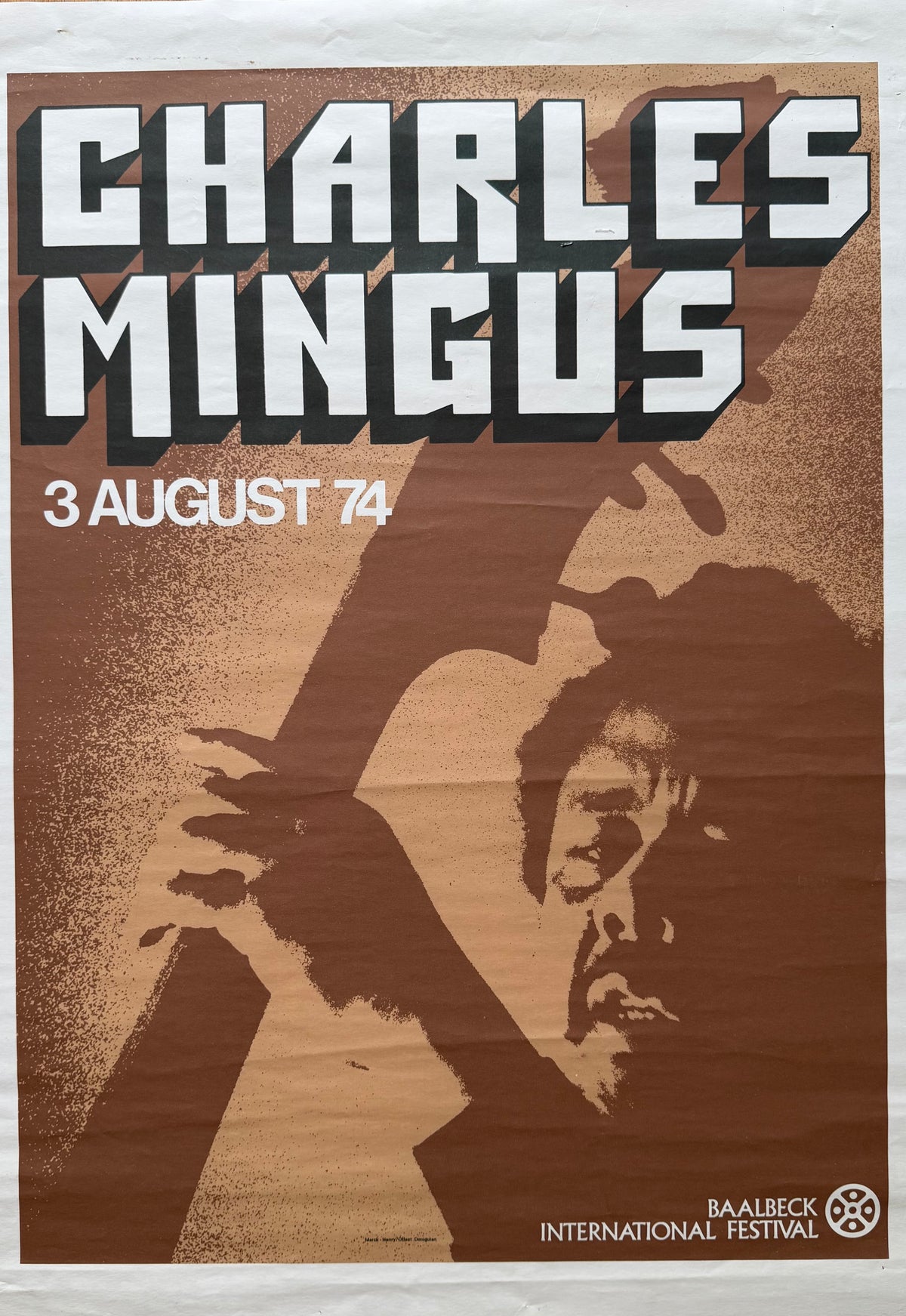 Baalbeck International Festival Poster, 1974
