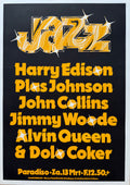 Martin Kaye, Jazz, Paradiso Poster, 1981