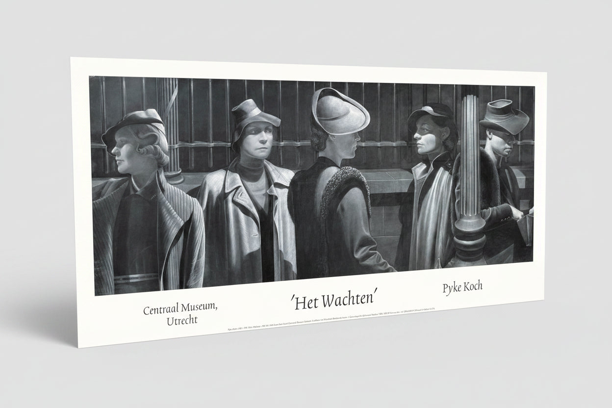 Pyke Koch (1901-1991), Het Wachten, 1941, copyright Erven Pyke Centraal Museum Utrecht 1994