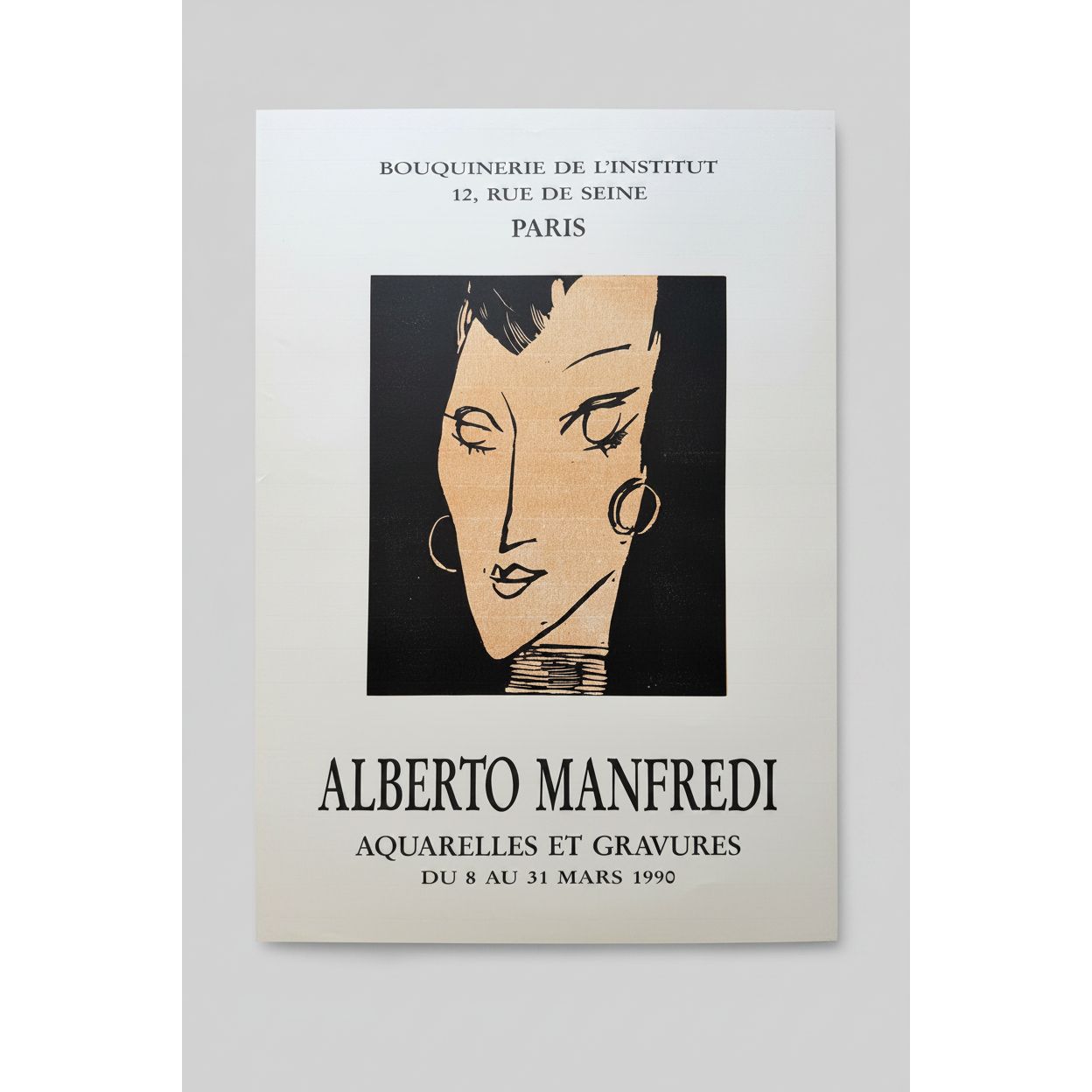 Alberto Manfredi (1930-2001), Aquarelles et Gravures, 1990