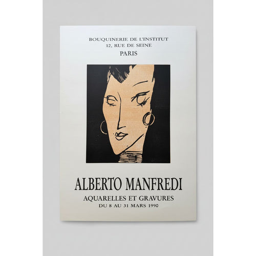 Alberto Manfredi (1930-2001), Aquarelles et Gravures, 1990