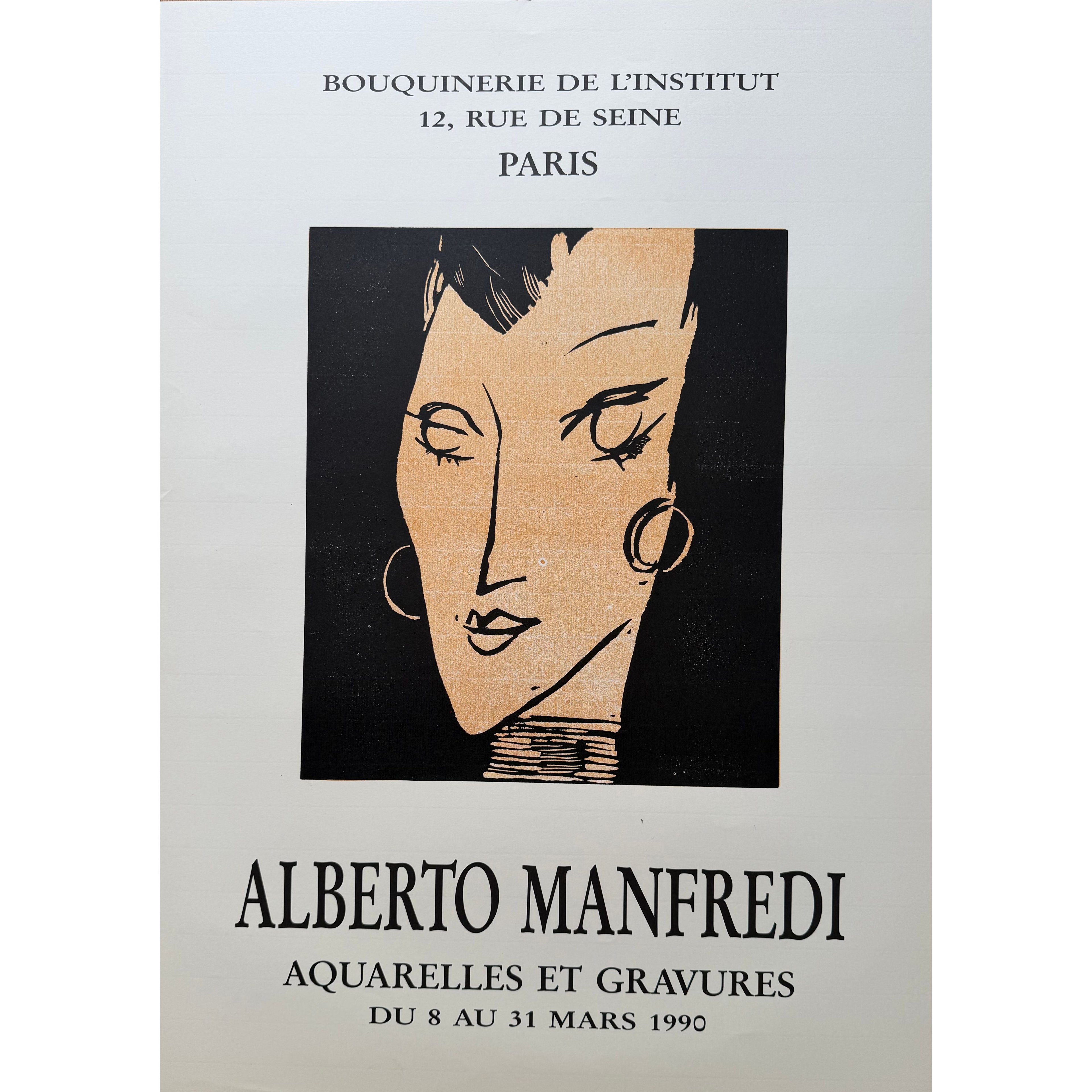 Alberto Manfredi (1930-2001), Aquarelles et Gravures, 1990